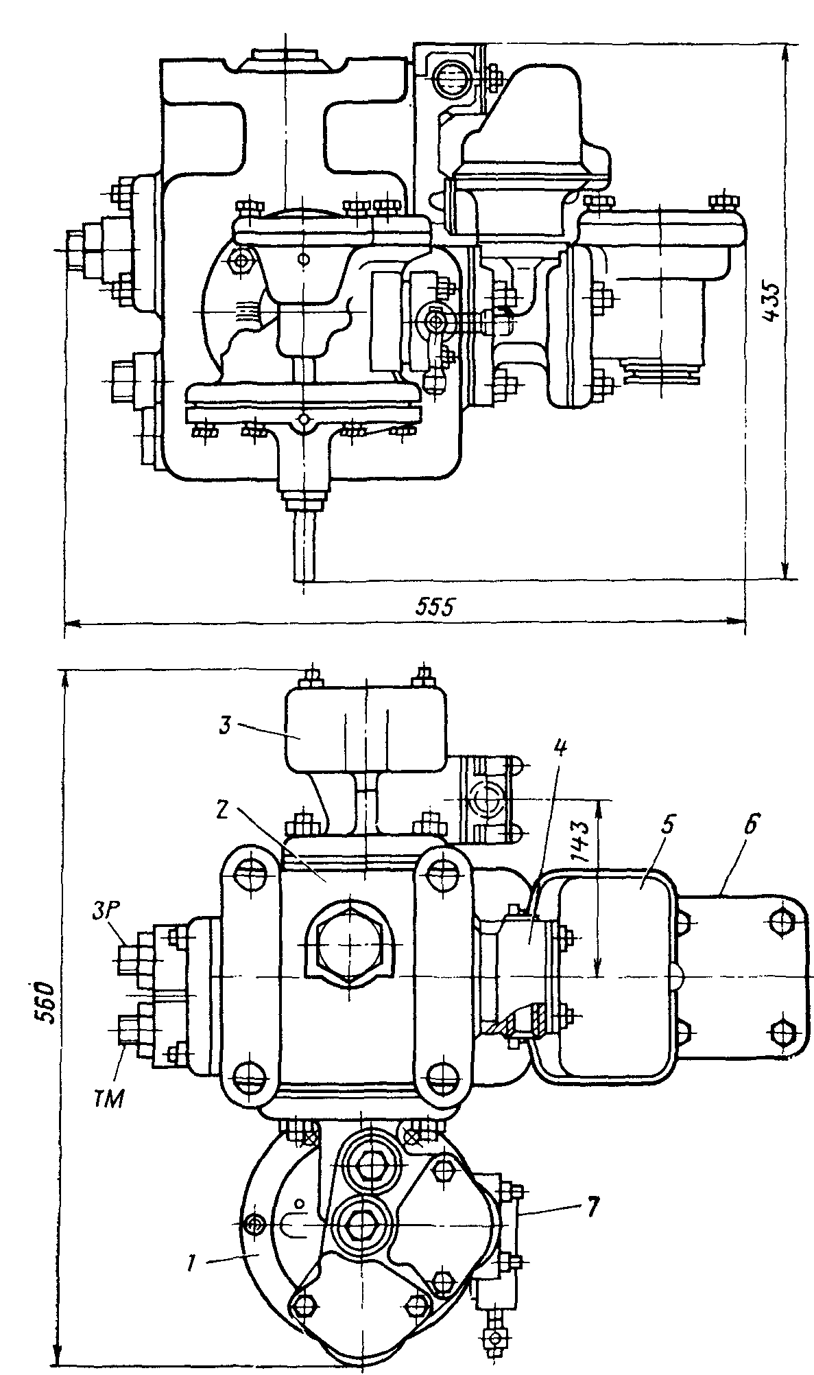 Электровоздухораспределитель № 371 — 12